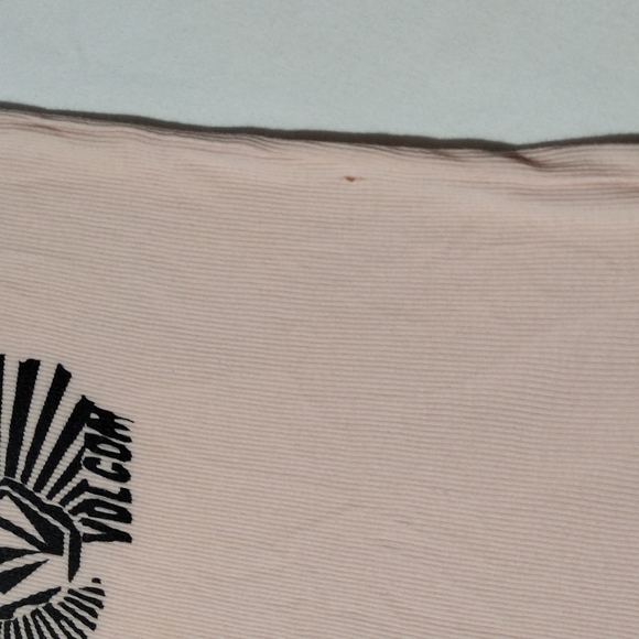 Volcom medium tank top pink with black. Small pin hole. See pic - Picture 6 of 7